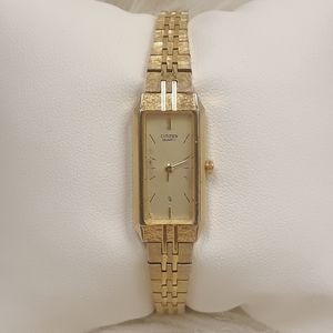 Citizen gold tone womens watch